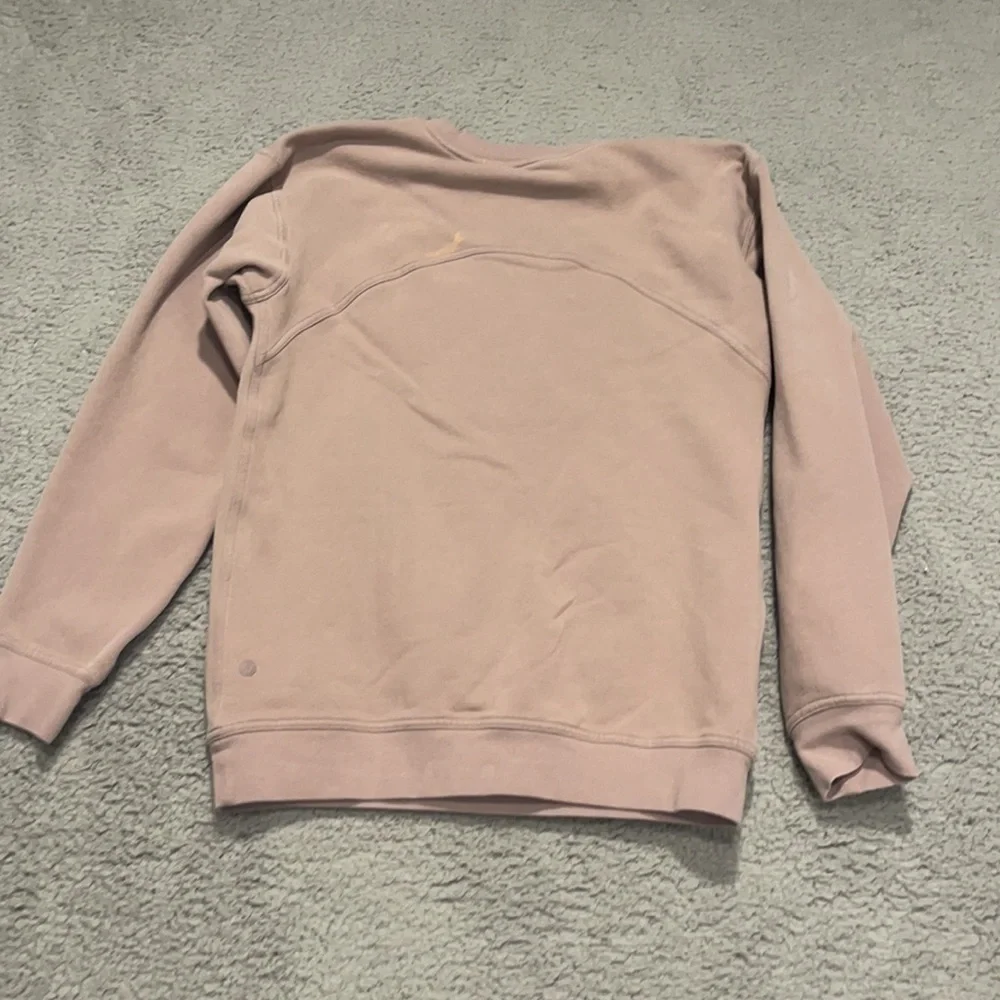 Lululemon All Yours Crew *Graphic Violet Verbena size 6